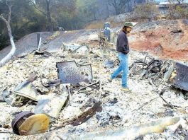 Photographer’s journey into the Croy Fire