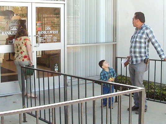 Bank robber hits First Street again