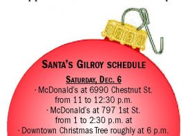 Gilroy awaits St. Nick