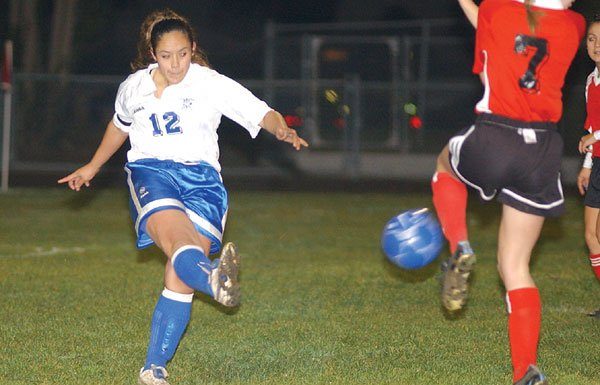 Lady Mustangs play one step behind Hollister