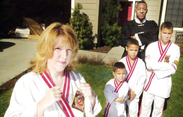Martial arts mom