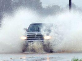 Buckets of rain wash over Valley