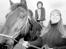 Sharing their love of horses