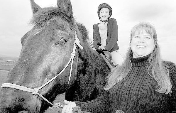 Sharing their love of horses