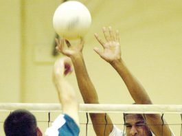 Three and out for Mustang spikers