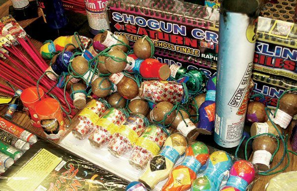 Many bursts, few fires