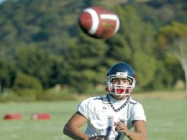 Rams christen new field