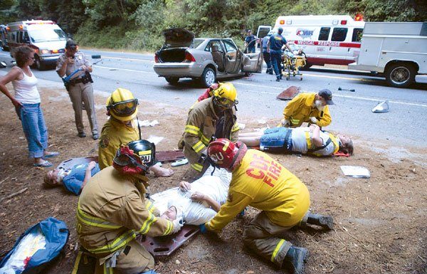 Head-on collision