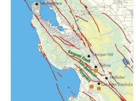 Quake swarm rattles area