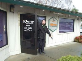 One shot fired through window