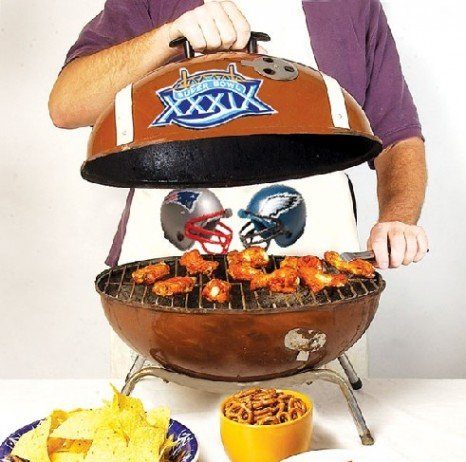 Watching the game in style