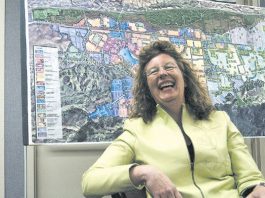 Grinning and loving every meeting minute of it