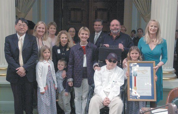 Local boy receives commendation for work for cancer patients