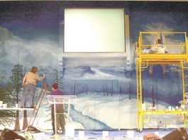 Local Church Promotes Mural, Movie to Convey a Message