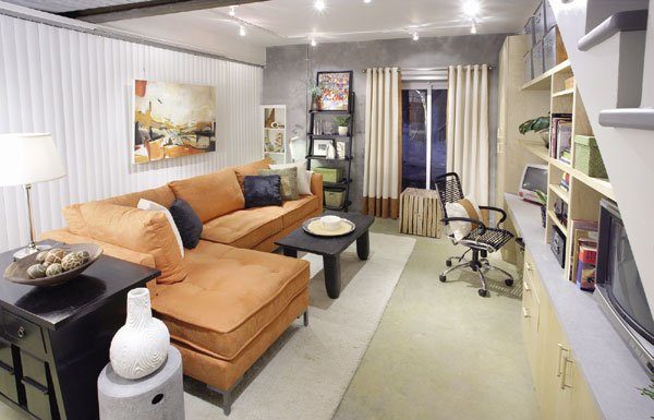Basement Room Gets a ‘Loft-Like’ Makeover