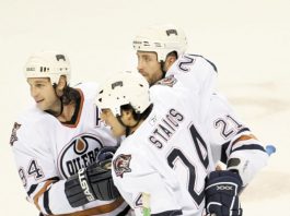 Oilers Put Sharks on Ice