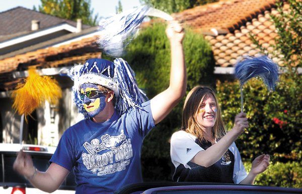 GHS Struts Its Yellow and Blue Pride