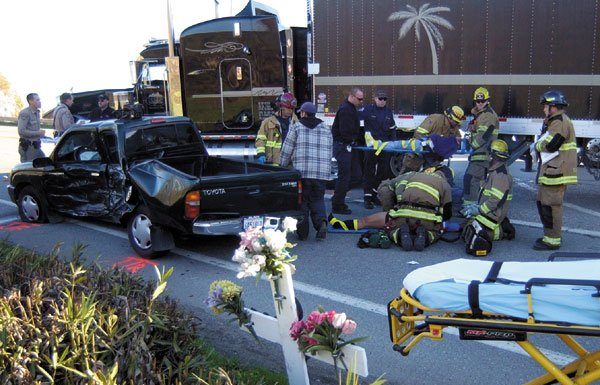 Highway 152 Afternoon Collision