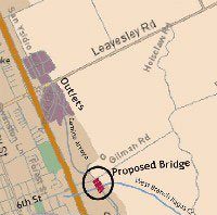 Construction of East-side Bridge Moves Forward