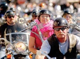 Fourth Biker Rally Cruises Ahead