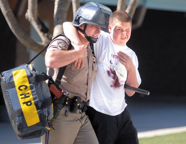 Code Red Drill GHS Lockdown Gilroy Dispatch Gilroy California