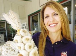 Garlic President Takes it All in Stride