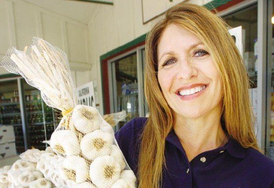 Garlic President Takes it All in Stride