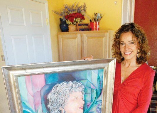 Former Mayor Captured on Artist’s Canvass