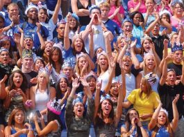 Gilroy High Students Scream for School Spirit