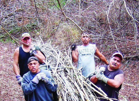 Cooperation helps clear Uvas Creek