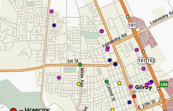 Crime fear factor ratchets up in Gilroy