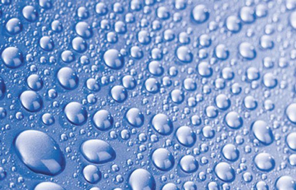 Weekend storm dumps rain, little wind