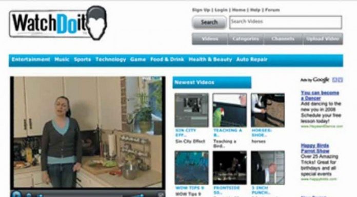 WatchDoit.com hopes how-to site pays off