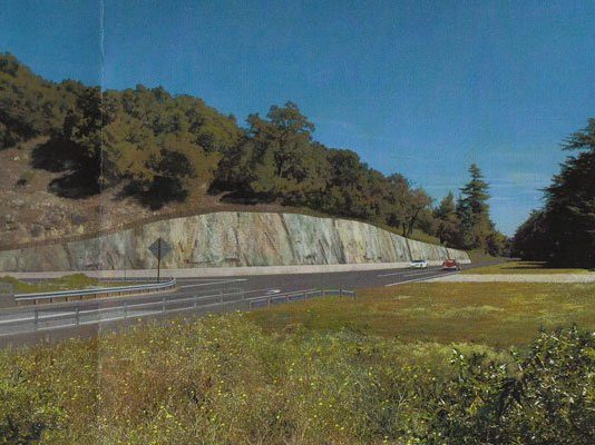 Bike lanes will be drawn along Highway 152
