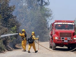 Blaze nearly under control