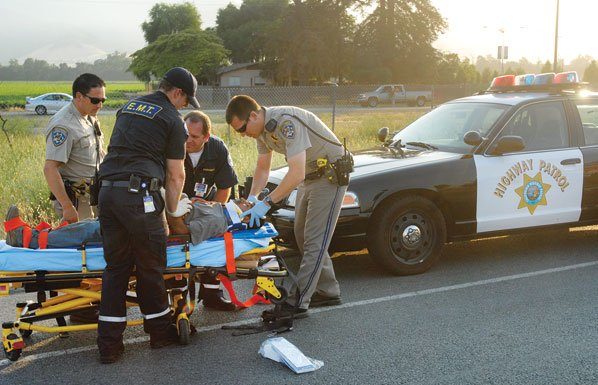 Good Samaritans pull man from burning truck