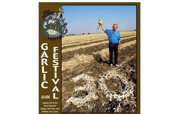 Special garlic festival section
