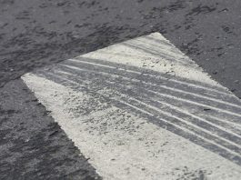 Motorcycle crash closes intersection