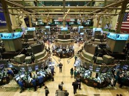 Stocks tumble amid new Wall Street landscape