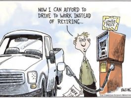 Editorial cartoons: Whoopee for lower gas prices