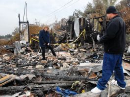 Company comes together to help fire victims