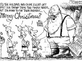 Editorial Cartoon: Layoffs