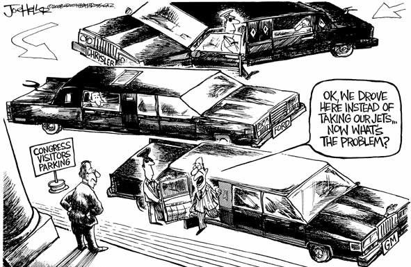 Editorial Cartoon: Congress parking