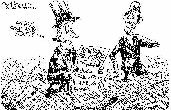 Editorial Cartoon: New Year’s Resolutions