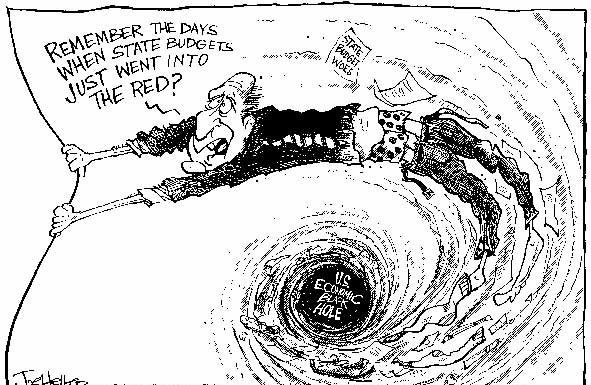 Editorial Cartoon: State budget