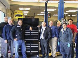 Auto shop receives generous gift