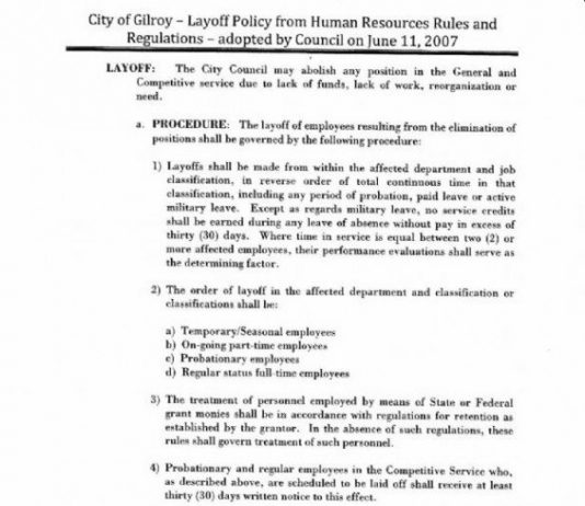 Bargaining groups keep ‘bumping’ policy in place