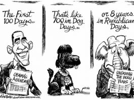 Editorial cartoons: The presidential theory of relativity