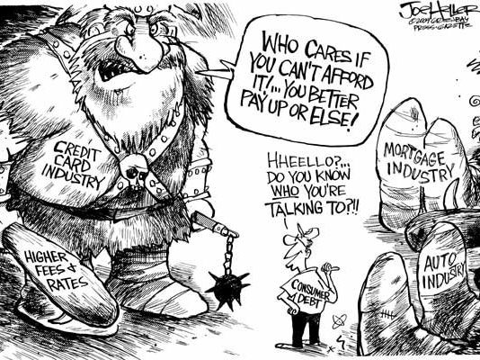 Editorial cartoons: Facing a mammoth debt