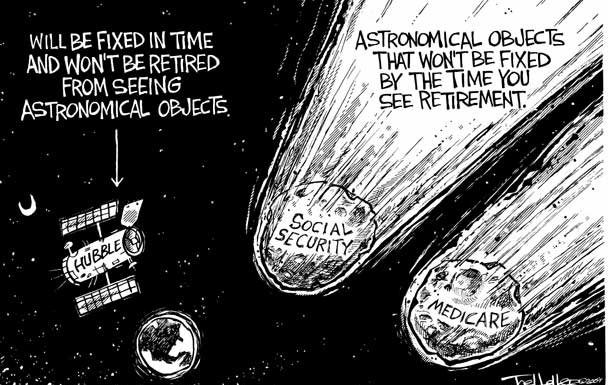 Editorial cartoons: Two comets headed our way that the Hubble won’t catch
